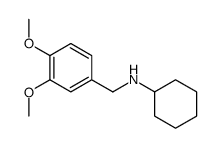 N-(3,4-Dimethoxybenzyl)cyclohexanamine Structure