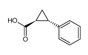 (1S,2S)-2-Phenylcyclopropanecarboxylic acid picture