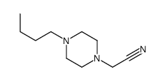 1-Piperazineacetonitrile,4-butyl-(9CI) picture