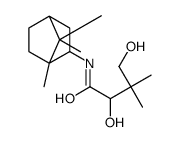 2,4-dihydroxy-3,3-dimethyl-N-(4,7,7-trimethyl-3-bicyclo[2.2.1]heptanyl)butanamide Structure