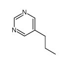 Pyrimidine, 5-propyl- (8CI,9CI) structure