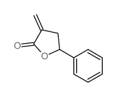 2(3H)-Furanone,dihydro-3-methylene-5-phenyl- Structure
