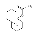 11-Oxabicyclo[4.4.1]undecan-1-ol,1-acetate Structure