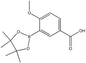 4-甲氧基-3-(四甲基-1,3,2-二氧硼杂环戊烷-2-基)苯甲酸图片