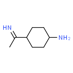 Cyclohexanamine, 4-(1-iminoethyl)- (9CI) structure