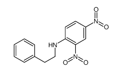 N-(2-Phenylethyl)-2,4-dinitroaniline结构式