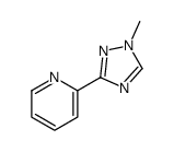 2-(1-methyl-1,2,4-triazol-3-yl)pyridine结构式