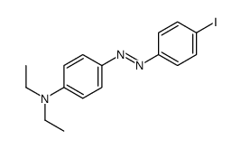 N,N-diethyl-4-[(4-iodophenyl)diazenyl]aniline结构式