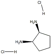 cis-cyclopentane-1,2-diamine dihydrochloride structure