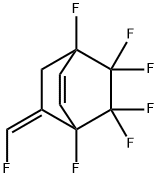 1,4,5,5,6,6-Hexafluoro-7-[(Z)-fluoromethylene]bicyclo[2.2.2]oct-2-ene Structure