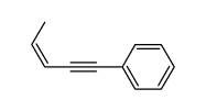 1-[(Z)-pent-3-en-1-ynyl]benzene Structure