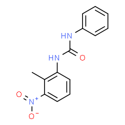1-(2-Methyl-3-nitrophenyl)-3-phenylurea结构式