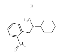 N-Methyl-N-[(2-Nitrophenyl)Methyl]Cyclohexanamine Hydrochloride structure