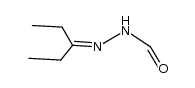 pentan-3-one formylhydrazone结构式