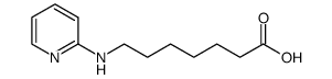 7-(pyridin-2-ylamino)heptanoic acid Structure