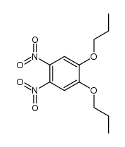 1,2-dipropoxy-4,5-dinitrobenzene结构式
