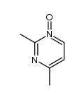 Pyrimidine, 2,4-dimethyl-, 1-oxide (8CI,9CI)结构式