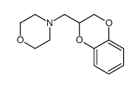 4-[(2,3-Dihydro-1,4-benzodioxin-2-yl)methyl]morpholine structure