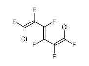 1,6-Dichloro-1,2,3,4,5,6-hexafluoro-1,3,5-hexatriene Structure