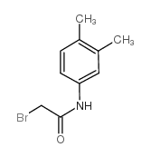 2-BROMO-N-(3,4-DIMETHYL-PHENYL)-ACETAMIDE结构式