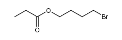 4-bromobutyl propionate Structure