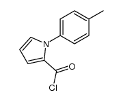 1-p-tolyl-pyrrole-2-carbonyl chloride Structure