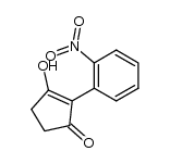 3-hydroxy-2-(2-nitrophenyl)-1H-inden-1-one Structure