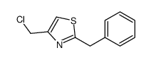 2-Benzyl-4-(chloromethyl)-1,3-thiazole Structure
