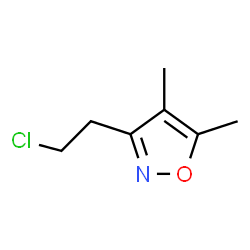 Isoxazole, 3-(2-chloroethyl)-4,5-dimethyl- (9CI)结构式