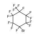 1-bromo-decafluoro-4-trifluoromethyl-cyclohexane结构式