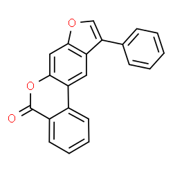 10-phenyl-[1]benzofuro[6,5-c]isochromen-5-one structure