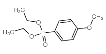 (4-甲氧基苯基)膦酸二乙酯结构式