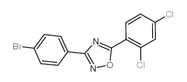 3-(4-溴苯基)-5-(2,4-二氯苯基)-1,2,4-噁二唑图片