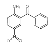 2-甲基-5-硝基苯甲酮结构式
