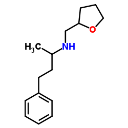 4-Phenyl-N-(tetrahydro-2-furanylmethyl)-2-butanamine Structure