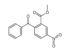 2-benzoyl-5-nitro-benzoic acid methyl ester结构式