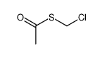 chloromethyl Thioacetate Structure