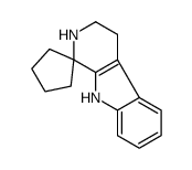 spiro[2,3,4,9-tetrahydropyrido[3,4-b]indole-1,1'-cyclopentane]结构式