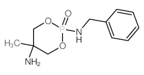 N(2)-Benzyl-5-methyl-1,3,2-dioxaphosphinane-2,5-diamine 2-oxide Structure