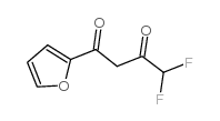 4,4-difluoro-1-(furan-2-yl)butane-1,3-dione Structure