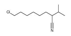 8-chloro-2-isopropyloctanenitrile结构式