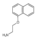 2-(1-naphthyloxy)ethanamine(SALTDATA: HCl)结构式