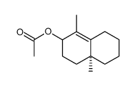 1,10-Dimethyl-1(9)-octal-2-yl-acetat Structure