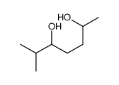 6-methylheptane-2,5-diol结构式