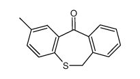 2-methyldibenzo[b,e]thiepin-11(6H)-one结构式