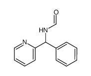 N-(phenyl-pyridin-2-yl-methyl)-formamide结构式