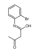 N-(2-Bromophenyl)-3-oxobutanamide structure