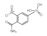 Arsonic acid,[4-(aminocarbonyl)-3-nitrophenyl]- (9CI) picture