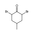 2,6-dibromo-4-methyl-cyclohexanone Structure