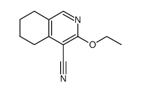 3-Ethoxy-4-cyano-5,6,7,8-tetrahydroisoquinoline Structure